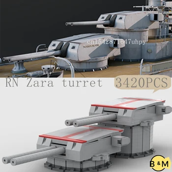 2022 YENİ 3420 ADET ağır cruiser RN Zara taret modeli yapı kiti blok kendinden kilitleme tuğla doğum günü noel hediyesi