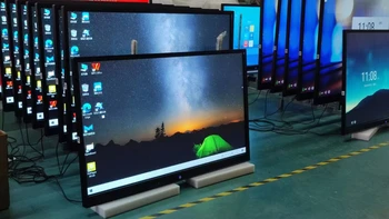 Fabrika toptan televizyon 4k akıllı tv 100 inç Android 11.0 interaktif özellikler büyük tv ekranı 110 inç WİFİ tv 98 inç