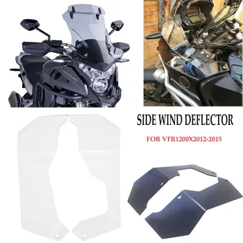 Honda İÇİN VFR1200X VFR 1200X2012-2015 YENİ Motosiklet Aksesuarları Crosstourer Yan Cam Cam rüzgar deflektörü