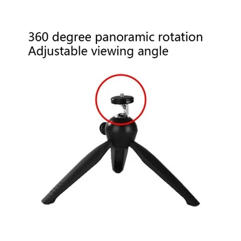 Kompakt DSLR / Webcam Kamera Tripodlar Tutucu Masa Üstü Standı PET Kilidi ile Canlı Akış Aksesuarları Ayarlanabilir Görüş Açısı